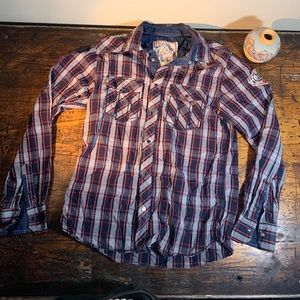 Helium Flannel “Service Crew” New York Medium